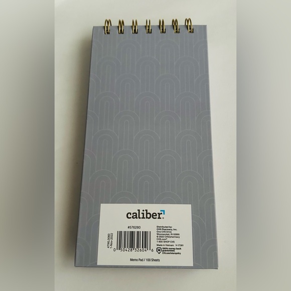 New Memo Pad Caliber 100 Sheets "My Best Intentions" - Picture 2 of 12